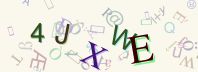 This is a captcha-picture. It is used to prevent mass-access by robots. (see: www.captcha.net)